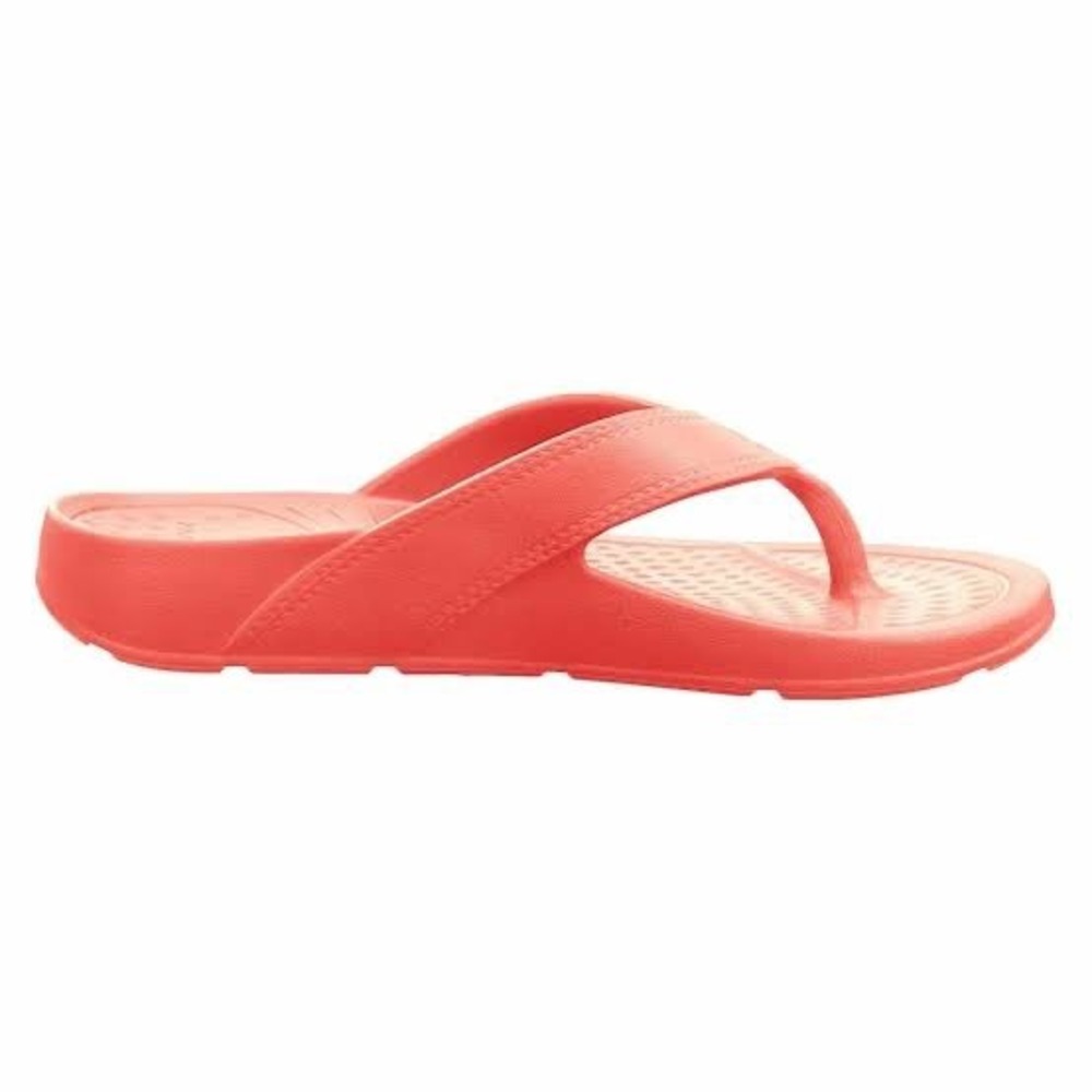 NuuSol Cascade Flip Flop Sandals‎ Womens 11 Coral Red Excellent Comfort USA Made